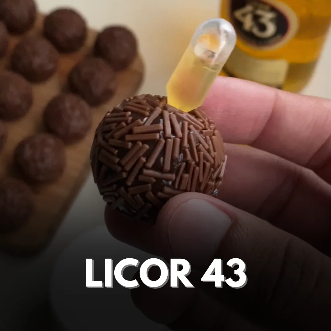 Brigadeiro Frutas Vermelhas